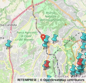 Mappa Via Sebastiano Vinci, 00168 Roma RM, Italia (3.5345)