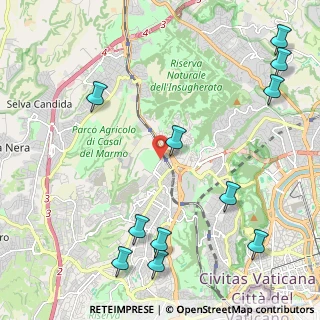 Mappa Via Sebastiano Vinci, 00168 Roma RM, Italia (3.01636)