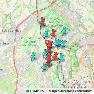Mappa Via Sebastiano Vinci, 00168 Roma RM, Italia (1.3865)