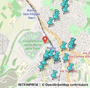 Mappa Via Sebastiano Vinci, 00168 Roma RM, Italia (0.5905)