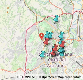 Mappa Via Sebastiano Vinci, 00168 Roma RM, Italia (3.60313)