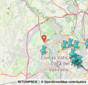 Mappa Via Sebastiano Vinci, 00168 Roma RM, Italia (6.11)