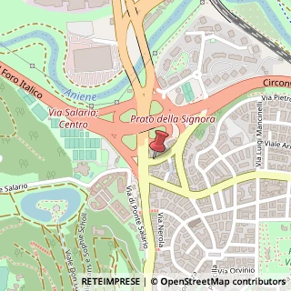 Mappa Via Alfredo Catalani, 27, 00199 Roma, Roma (Lazio)