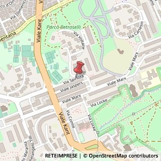 Mappa Via Spinoza Benedetto, 44/scl, 00137 Roma, Roma (Lazio)