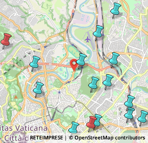 Mappa Largo Piero Gabrielli, 00197 Roma RM, Italia (2.92267)