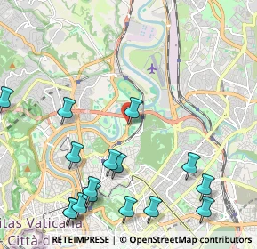 Mappa Largo Piero Gabrielli, 00197 Roma RM, Italia (2.85938)