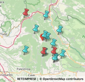 Mappa Via Empolitana II n, 00025 Gerano RM, Italia (6.69786)