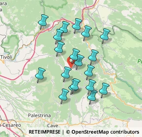 Mappa Via Empolitana II n, 00025 Gerano RM, Italia (6.59263)