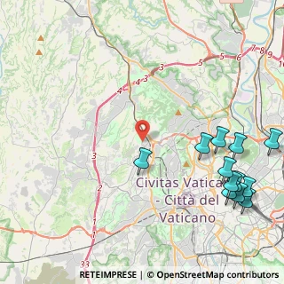 Mappa Via Sebastiano Vinci, 00135 Roma RM, Italia (6.13)