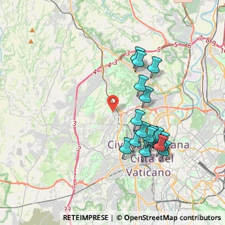 Mappa Via Sebastiano Vinci, 00135 Roma RM, Italia (3.94)