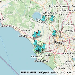 Mappa Via Ovodda, 00054 Fiumicino RM, Italia (11.85417)