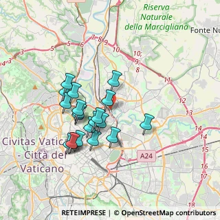 Mappa Pista ciclabile, 00141 Roma RM, Italia (3.306)