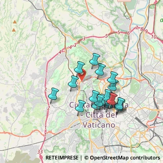 Mappa Via Girolamo Nisio, 00135 Roma RM, Italia (3.613)