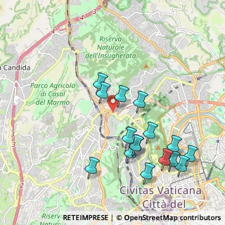 Mappa Via Girolamo Nisio, 00135 Roma RM, Italia (2.21063)