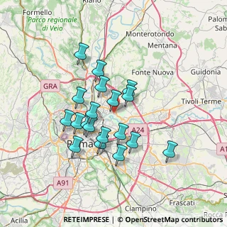 Mappa Via Alessandro Trotter, 00156 Roma RM, Italia (6.2)