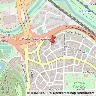Mappa Via Pietro Mascagni, 48, 00199 Roma, Roma (Lazio)