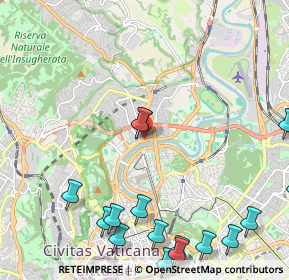 Mappa Viale di Tor di Quinto, 00185 Roma RM, Italia (3.21235)