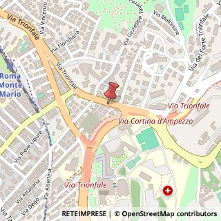 Mappa Via Trionfale, 8219, 00135 Roma, Roma (Lazio)