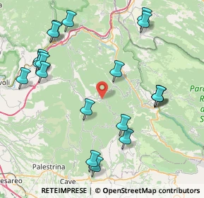 Mappa Rocca Santo Stefano, 00025 Gerano RM, Italia (10.202)