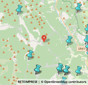 Mappa Rocca Santo Stefano, 00025 Gerano RM, Italia (7.487)