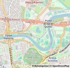 Mappa Via delle Fornaci di Tor di Quinto, 00191 Roma RM, Italia (0.32174)