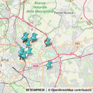 Mappa MORROVALLE- OSIMO, 00156 Roma RM, Italia (4.24071)