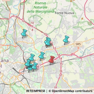 Mappa MORROVALLE- OSIMO, 00156 Roma RM, Italia (3.94364)