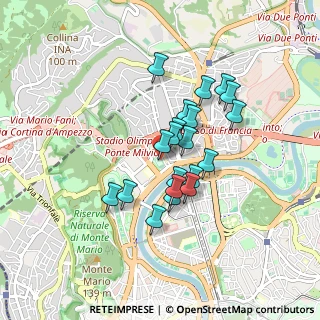 Mappa Via Maresciallo Caviglia, 00135 Roma RM, Italia (0.712)