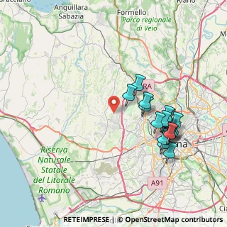 Mappa Via di Selva Nera, 00166 Roma RM, Italia (8.10941)