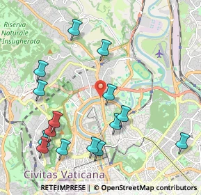 Mappa Lungotevere Milvio, 00191 Roma RM, Italia (2.48133)