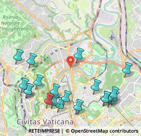 Mappa Lungotevere Milvio, 00191 Roma RM, Italia (2.6995)