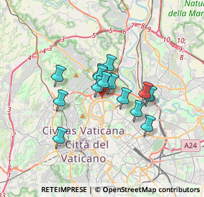 Mappa Lungotevere Milvio, 00191 Roma RM, Italia (2.50643)