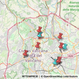 Mappa Lungotevere Milvio, 00191 Roma RM, Italia (4.95333)