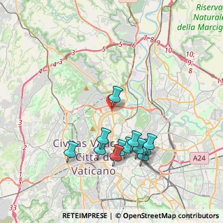 Mappa Lungotevere Milvio, 00191 Roma RM, Italia (4.0475)