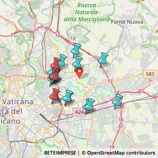 Mappa Largo Russell, 00137 Roma RM, Italia (3.36056)