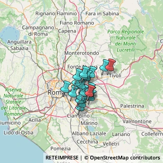 Mappa Via Morolo, 00131 Roma RM, Italia (8.033)