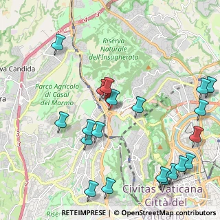 Mappa Via di Villa Severini, 00135 Roma RM, Italia (2.7775)