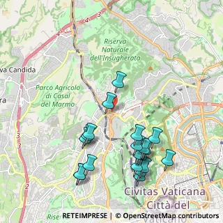 Mappa Via di Villa Severini, 00135 Roma RM, Italia (2.3505)