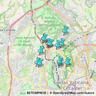 Mappa Via di Villa Severini, 00135 Roma RM, Italia (1.32769)