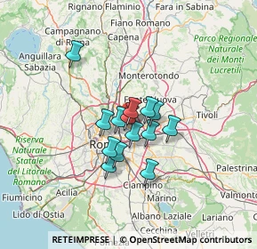 Mappa Via Benedetto, 00137 Roma RM, Italia (8.945)