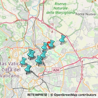 Mappa Via Nicola Marchese, 00141 Roma RM, Italia (3.745)