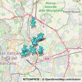 Mappa Via Nicola Marchese, 00141 Roma RM, Italia (3.00733)