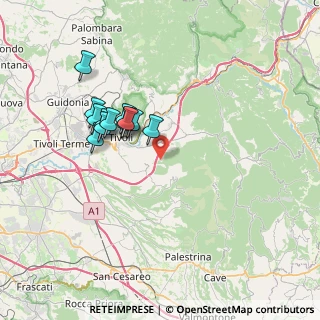 Mappa Località Costa di Tivoli snc, 00024 Castel Madama RM, Italia (6.6825)