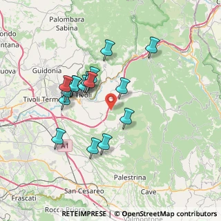 Mappa Località Costa di Tivoli snc, 00024 Castel Madama RM, Italia (6.89938)