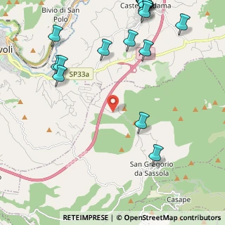 Mappa Località Costa di Tivoli snc, 00024 Castel Madama RM, Italia (3.391)