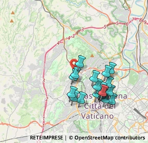 Mappa Via Cesare Castiglioni, 00168 Roma RM, Italia (3.675)