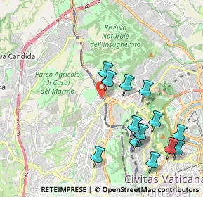 Mappa Via Cesare Castiglioni, 00168 Roma RM, Italia (2.34286)