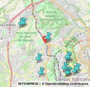 Mappa Via Cesare Castiglioni, 00168 Roma RM, Italia (2.83)