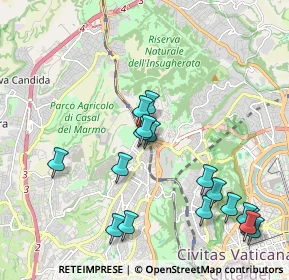 Mappa Via Cesare Castiglioni, 00168 Roma RM, Italia (2.32588)