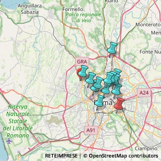 Mappa Via Cesare Castiglioni, 00168 Roma RM, Italia (6.27)